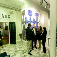 Dystans Gallery opening Dystans Gallery opening - angels