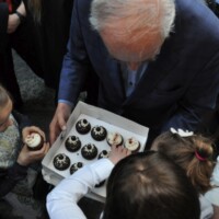 Otwarcie Galerii Dystans - smaczny poczęstunek Otwarcie Galerii Dystans - smaczny poczęstunek