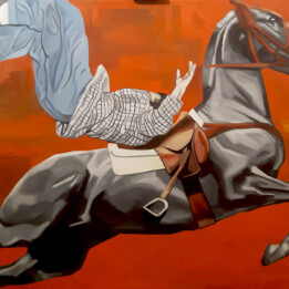 Erwin Wyjadłowski, bez tytułu, olej na płótnie, 2020