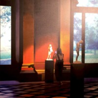 Mateusz Maliborski, CXXXIV, 150 x 100 cm, olej na płótnie, 2018, SPRZEDANY