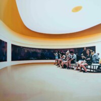 Mateusz Maliborski, Muzeum CXL, 125x110cm, olej, płotno, 2019