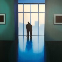 Mateusz Maliborski, olej na płótnie, 90x100cm, 2019