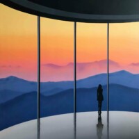 Mateusz Maliborski, 22M2021, 110x100 cm, olej, płótno, 2021