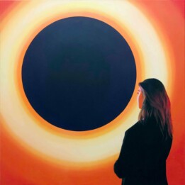 Mateusz Maliborski, 23M2021, 95x95 cm, olej, płótno, 2021