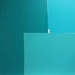 Dorota Goczał, t2, olej na płótnie, 190x190 cm, 2015