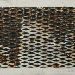 Michał Stonawski, Krakta wentylacyjna, 45x25 cm, olej na płótnie, 2009