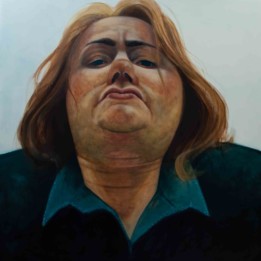 Anna Zuzela, Julia, olej na płótnie, 2020