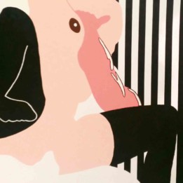 Malwina Jagóra, 52, akryl na płótnie, 80x90 cm, 2018 Malwina Jagóra, 52, acrylic on canvas, 80x90 cm, 2018