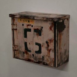 Michał Stonawski, G, olej na płótnie, 40x17, 20x45, 40x17, 20x45,20x40 cm, 2011,