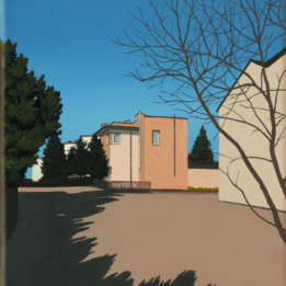 Magdalena Laskowska, Enklawa (IV), 24x30 cm, akryl, 2021