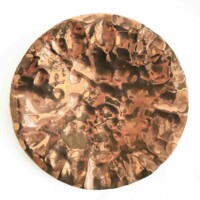 Karol Wycisk, Bez tytułu, średnica 45 cm, miedź, 2019