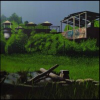 Ewelina Gumienna, bez tytułu, akryj,olej na płótnie, 70x70cm, 2019