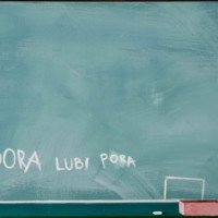 Ewelina Gumienna, bez tytułu, akryl na płótnie, 30,5x40 cm,2018