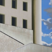 Ewelina Gumienna, bez tytułu, akryl na płótnie, 50x50 cm,2019