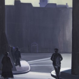 Wioleta Rzążewska, Prześwit, olej na płótnie, 120 x 80 cm, 2020