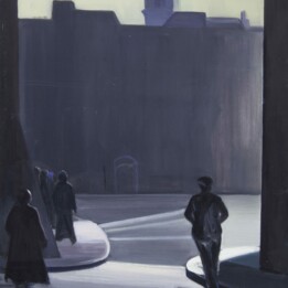 Wioleta Rzążewska, Prześwit, olej na płótnie, 120 x 80 cm, 2020