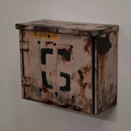 Michał Stonawski, G, olej na płótnie, 45x40cm, 2 x 40x17cm, 20x45cm, 2011