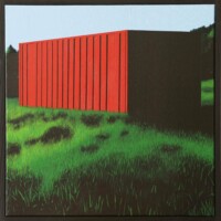 Ewelina Gumienna, bez tytułu, akryl na płótnie, 40x40 cm, 2018