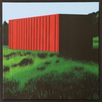 Ewelina Gumienna, bez tytułu, akryl na płótnie, 40x40 cm, 2018